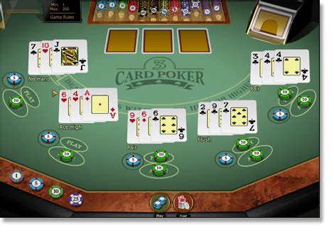 harrahs free three card poker.